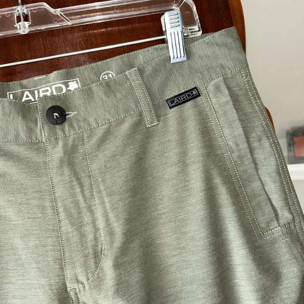 Laird Shorts Mens 31 Limited Edition Gray Hybrid Utility Golf